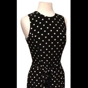 Ralph Lauren polka dot dress with belt